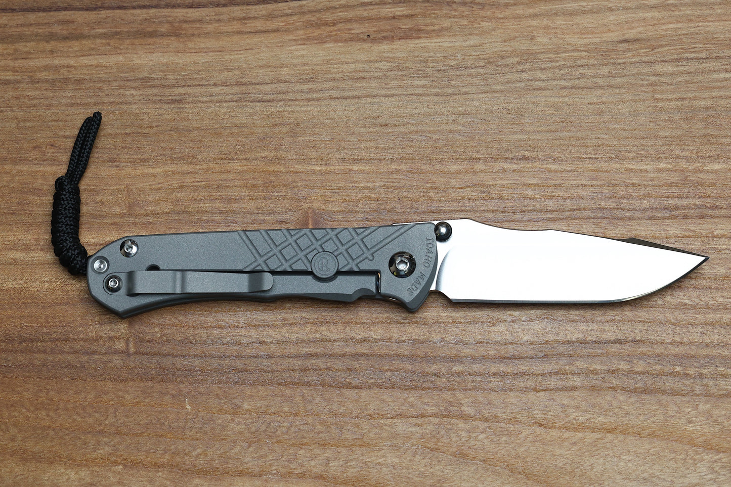 CHRIS REEVE KNIVES UMNUMZAAN - DROP POINT CPM MAGNACUT BLADE - TITANIUM HANDLE