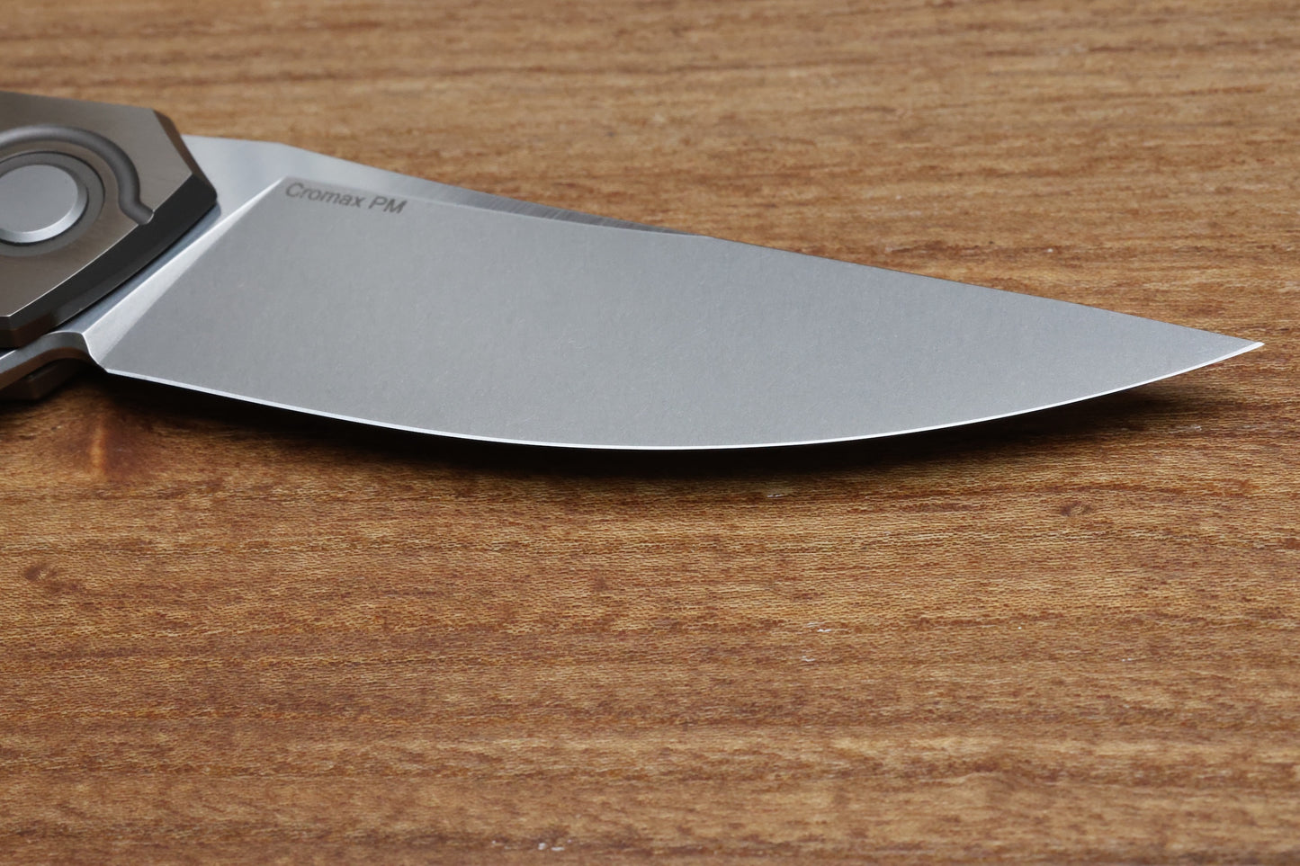 SHIROGOROV KNIVES / ALEXEY KONYGIN QUANTUM “CYBONIC PLAGUE” – CROMAX PM BLADE - SATIN/BRONZE – MRBS