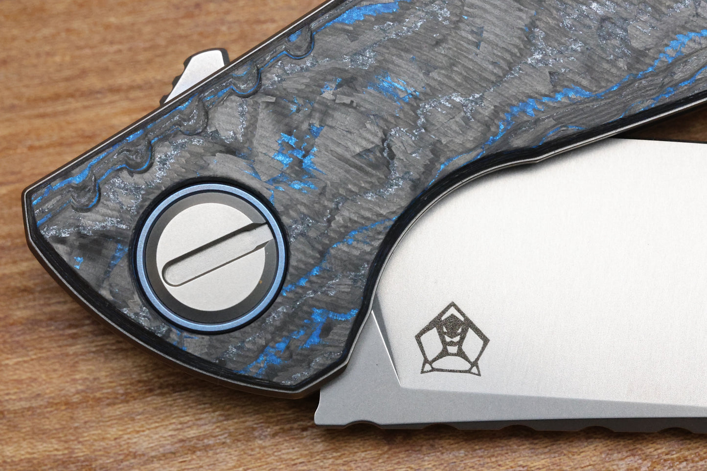 SHIROGOROV F3 FB - SPECIAL EDITION - 2025 - "GLACIER" TECHNOCARBO HANDLE - MAGNACUT BLADE - MRBS