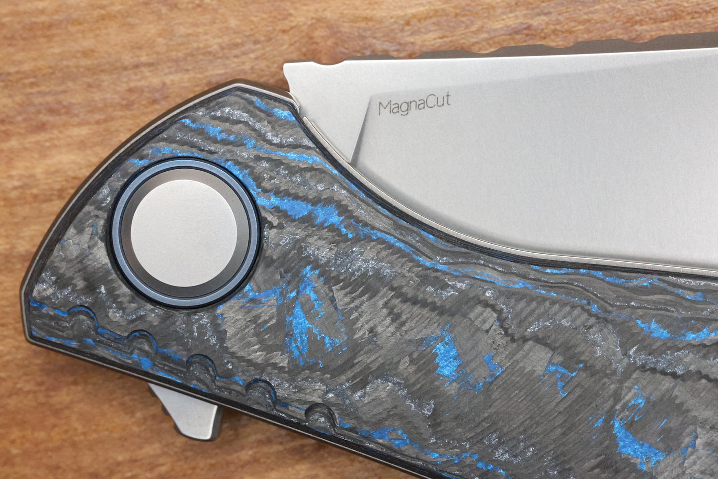SHIROGOROV F3 FB - SPECIAL EDITION - 2025 - "GLACIER" TECHNOCARBO HANDLE - MAGNACUT BLADE - MRBS