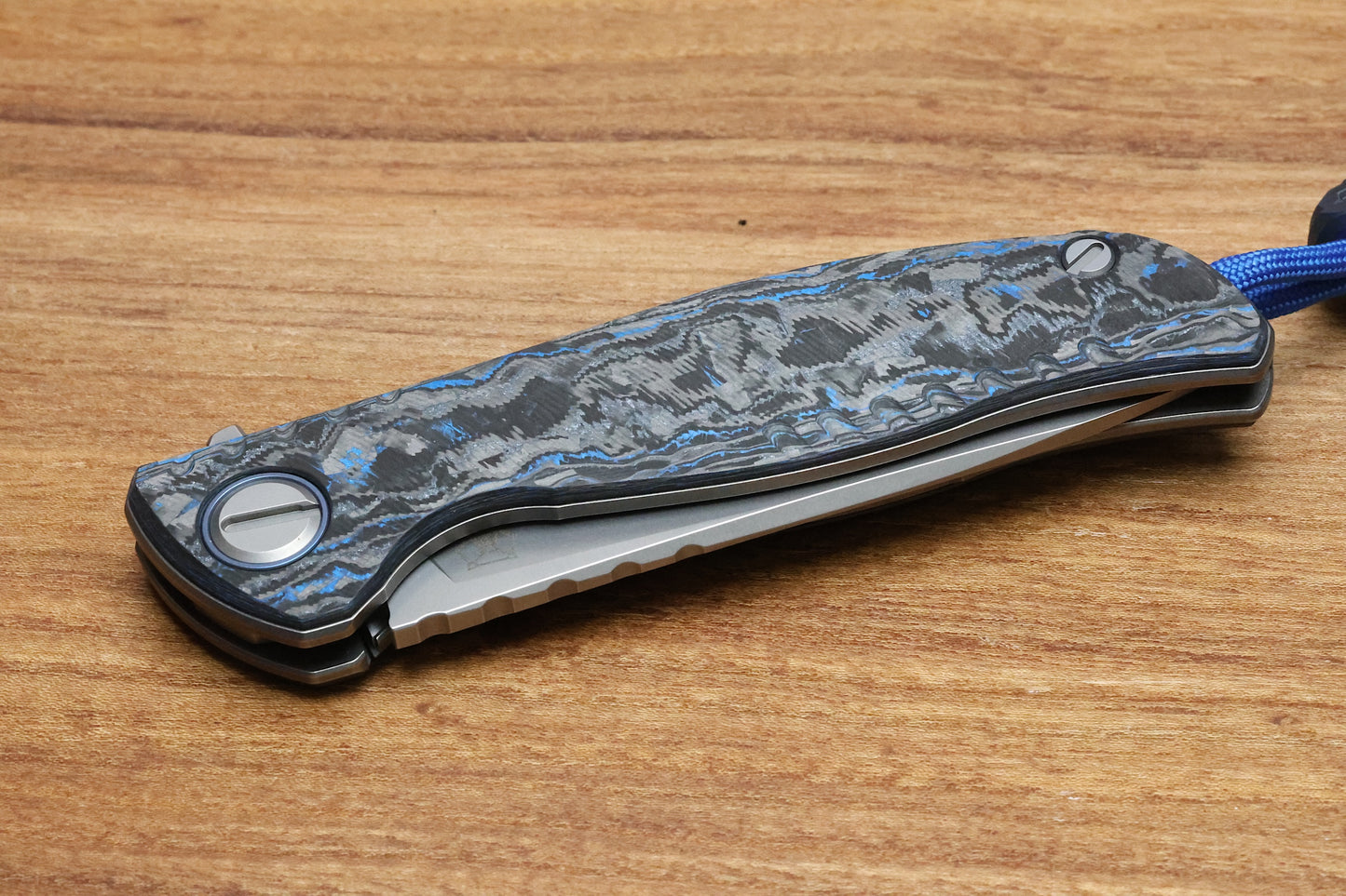 SHIROGOROV F3 FB - SPECIAL EDITION - 2025 - "GLACIER" TECHNOCARBO HANDLE - MAGNACUT BLADE - MRBS