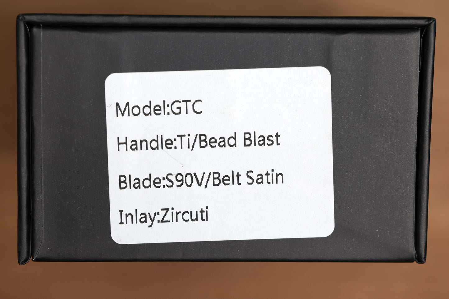 YAN'S GTC CABOT ZIRCUTI SCALES SATIN S90V BLADE