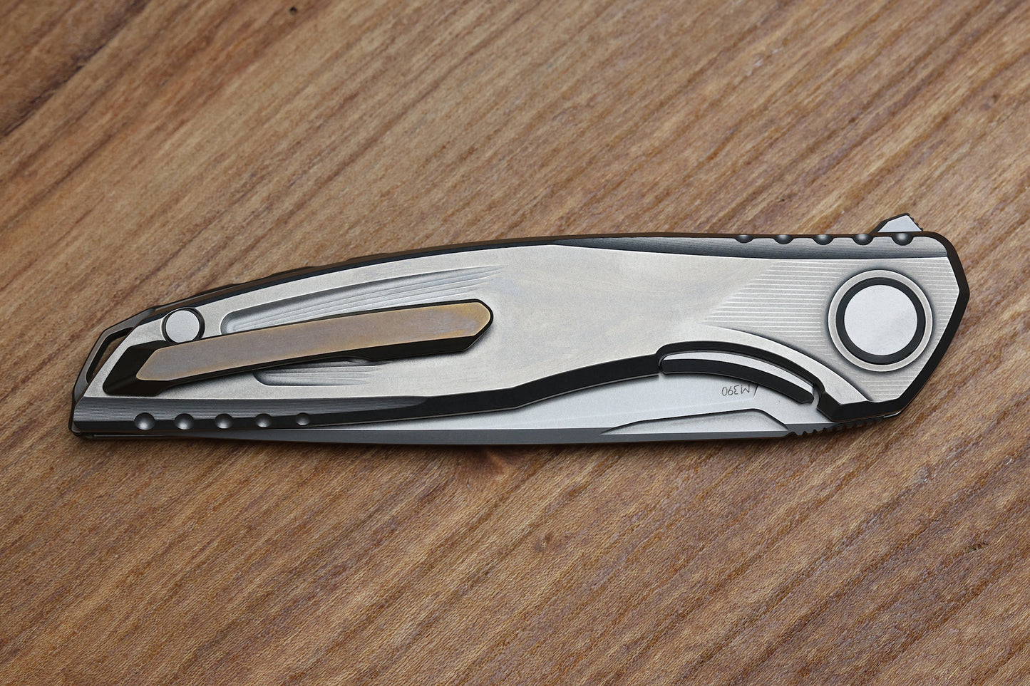SHIROGOROV ASTRUM W/ BRONZE ACCENTS - M390 BLADE - MRBS