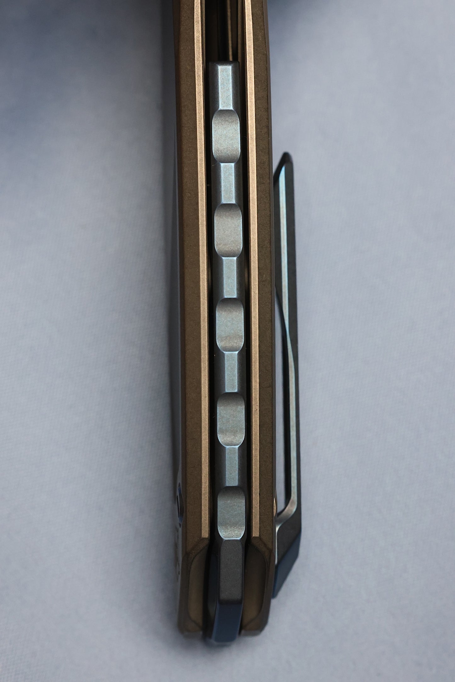 SHIROGOROV ASTRUM W/ BLUE ACCENTS - M390 BLADE - MRBS