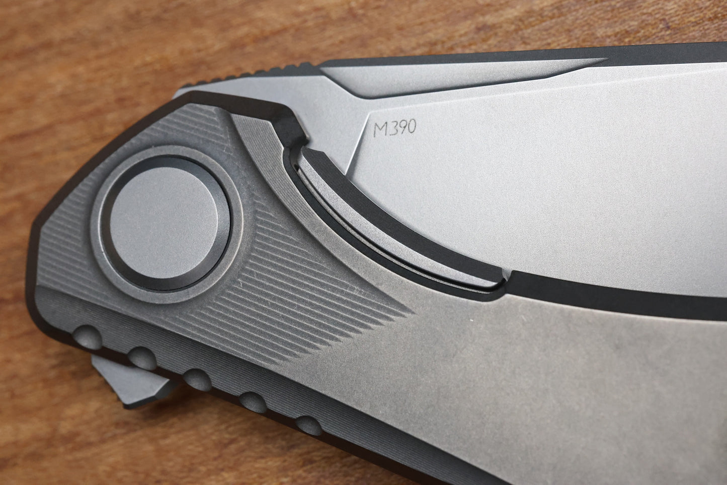 SHIROGOROV ASTRUM W/ BLUE ACCENTS - M390 BLADE - MRBS