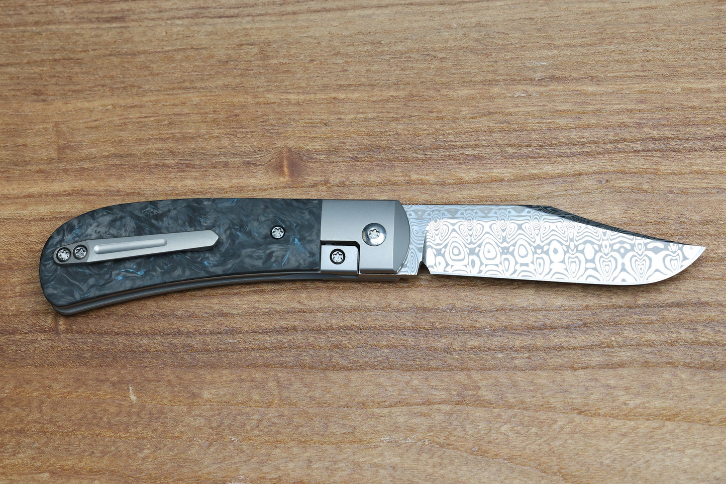 PENA X SERIES LANNY - BLUE DARK MATTER FAT CARBON DAMASTEEL