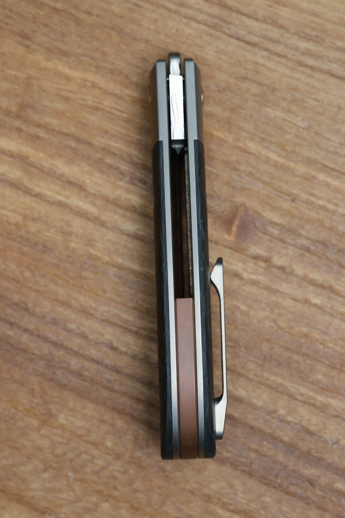 PENA X SERIES LANNY - BLUE DARK MATTER FAT CARBON DAMASTEEL