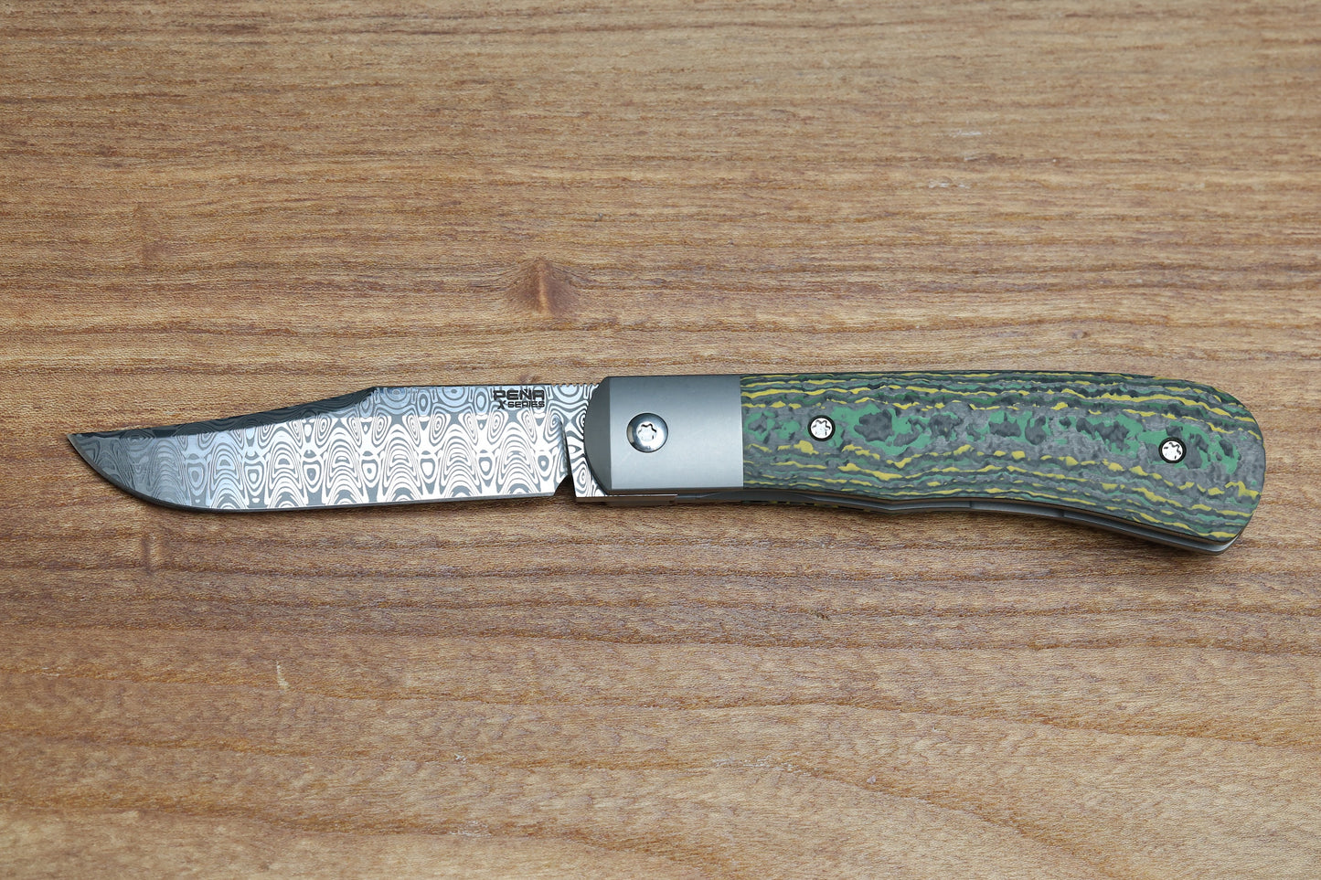 PENA X SERIES TEXAS TRAPPER- JUNGLE FAT CARBON DAMASTEEL