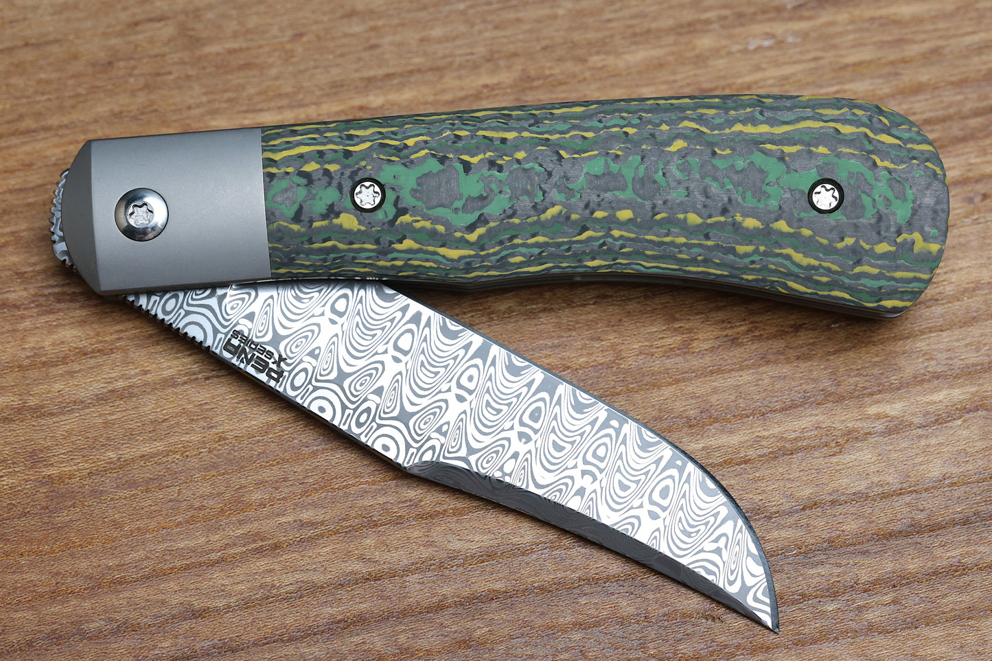 PENA X SERIES TEXAS TRAPPER- JUNGLE FAT CARBON DAMASTEEL