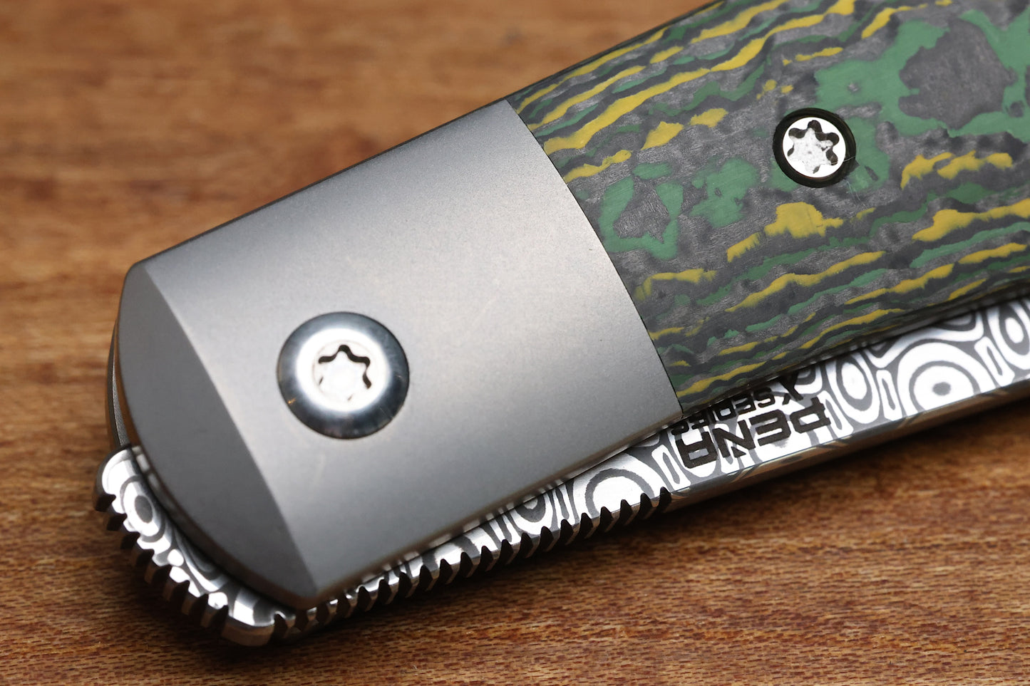 PENA X SERIES TEXAS TRAPPER- JUNGLE FAT CARBON DAMASTEEL