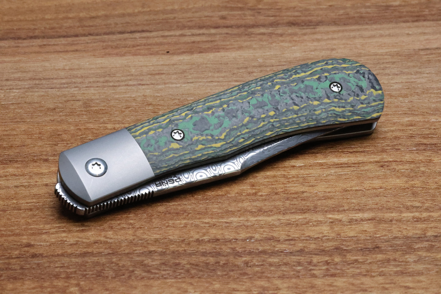 PENA X SERIES TEXAS TRAPPER- JUNGLE FAT CARBON DAMASTEEL