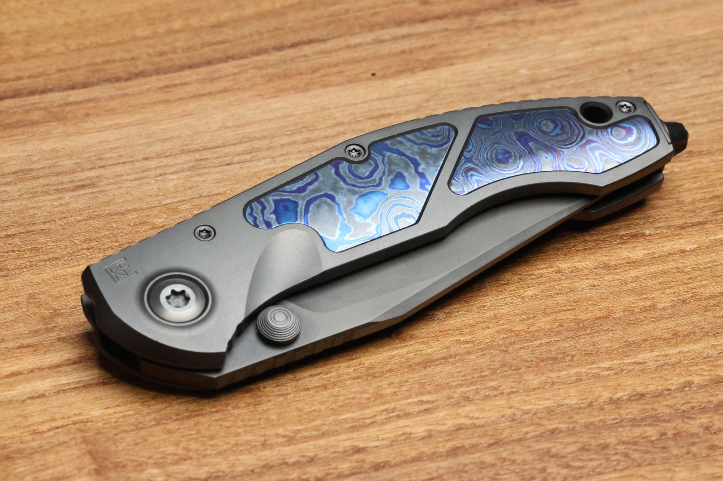 CUSTOM KNIFE FACTORY & ANTHONY MARFIONE SOKOSHA DLC/ZIRCUTI W/ DLC M398 (PREOWNED)