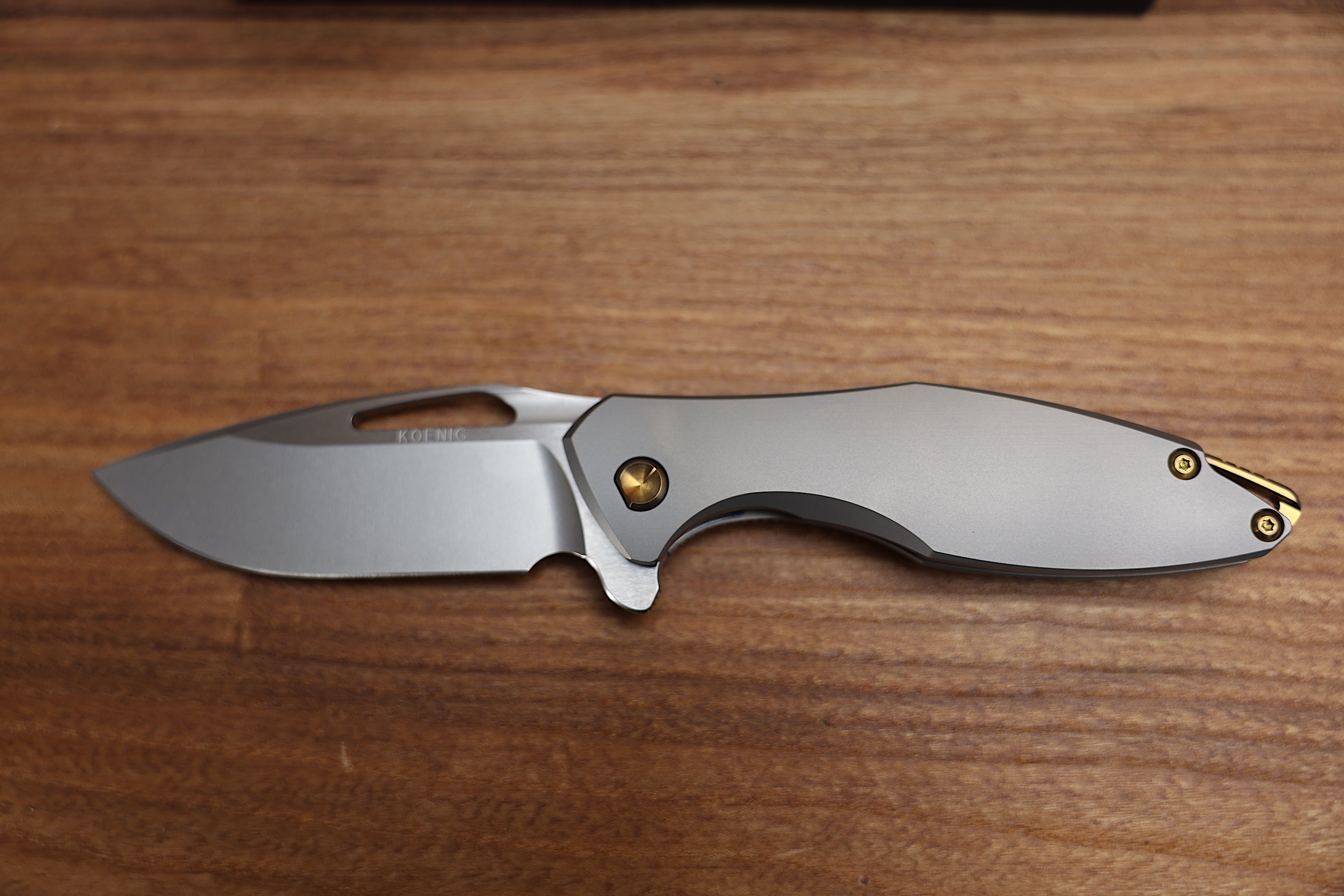 Picasso Tiger Magnet Knife Grey