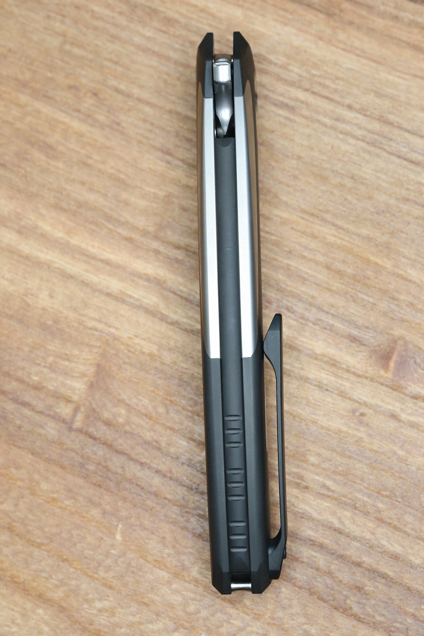 POIKILO BLADE ORCA STANDARD W/ TITANIUM HANDLES & PEARLESCENT STONEWASH M398