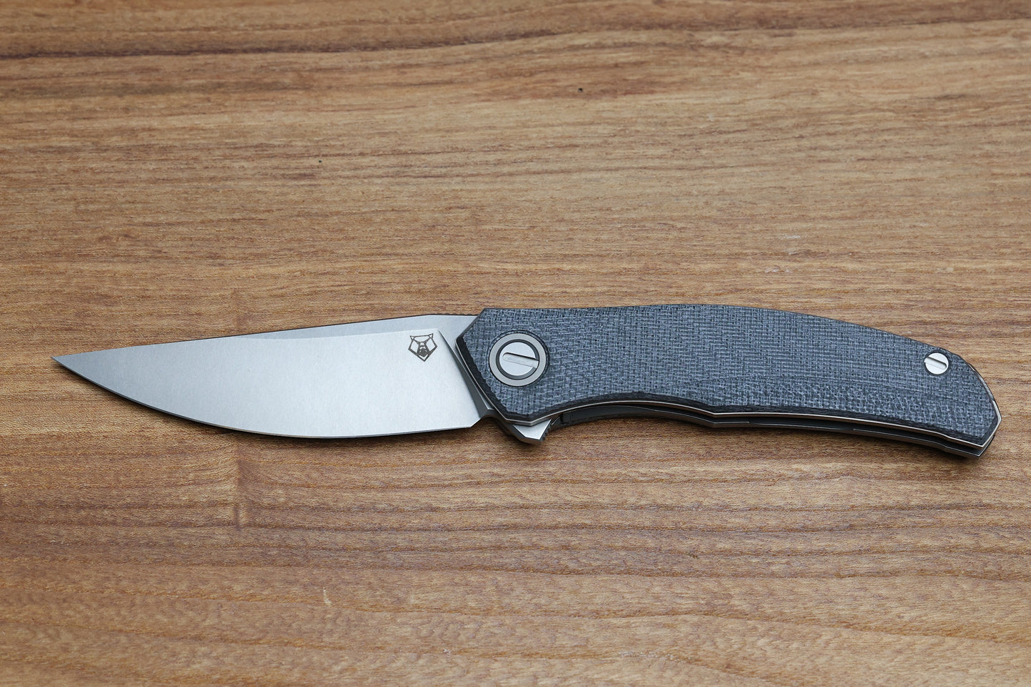 SHIROGOROV URSUS Q95- BLACK MICARTA HANDLE - ELMAX BLADE - MRBS