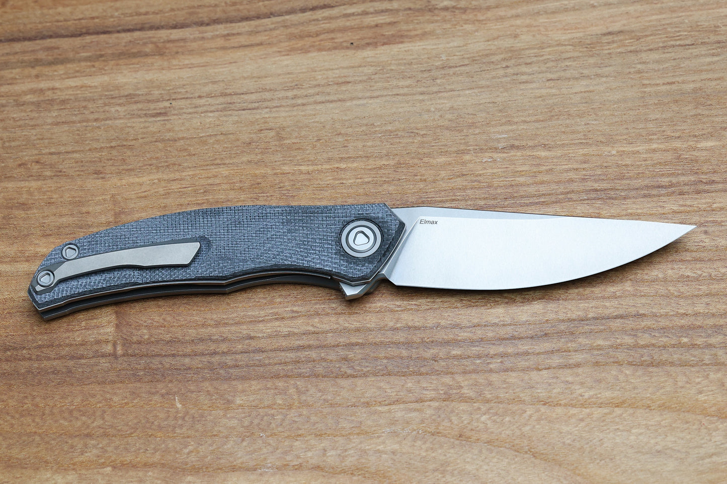 SHIROGOROV URSUS Q95- BLACK MICARTA HANDLE - ELMAX BLADE - MRBS
