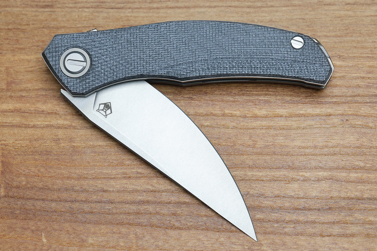 SHIROGOROV URSUS Q95- BLACK MICARTA HANDLE - ELMAX BLADE - MRBS