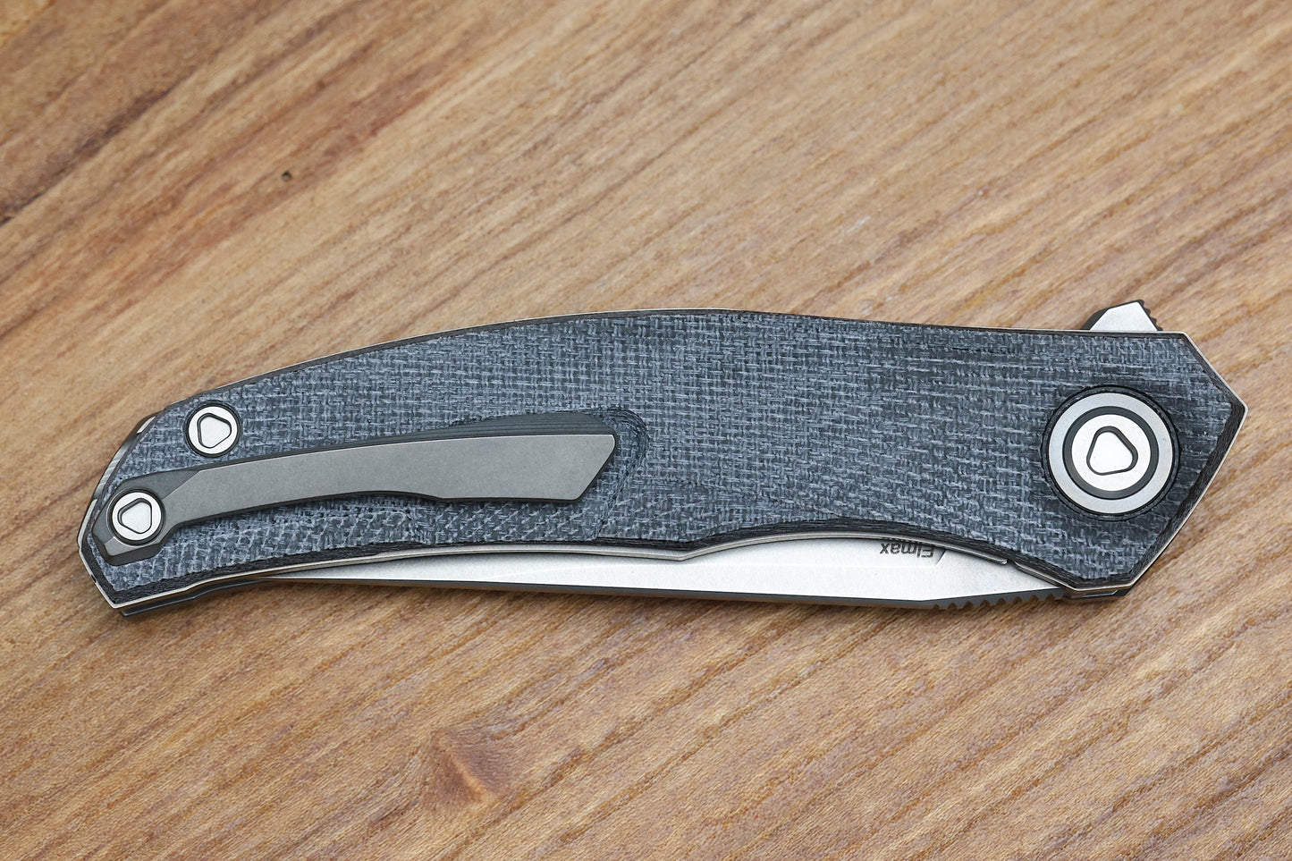 SHIROGOROV URSUS Q95- BLACK MICARTA HANDLE - ELMAX BLADE - MRBS