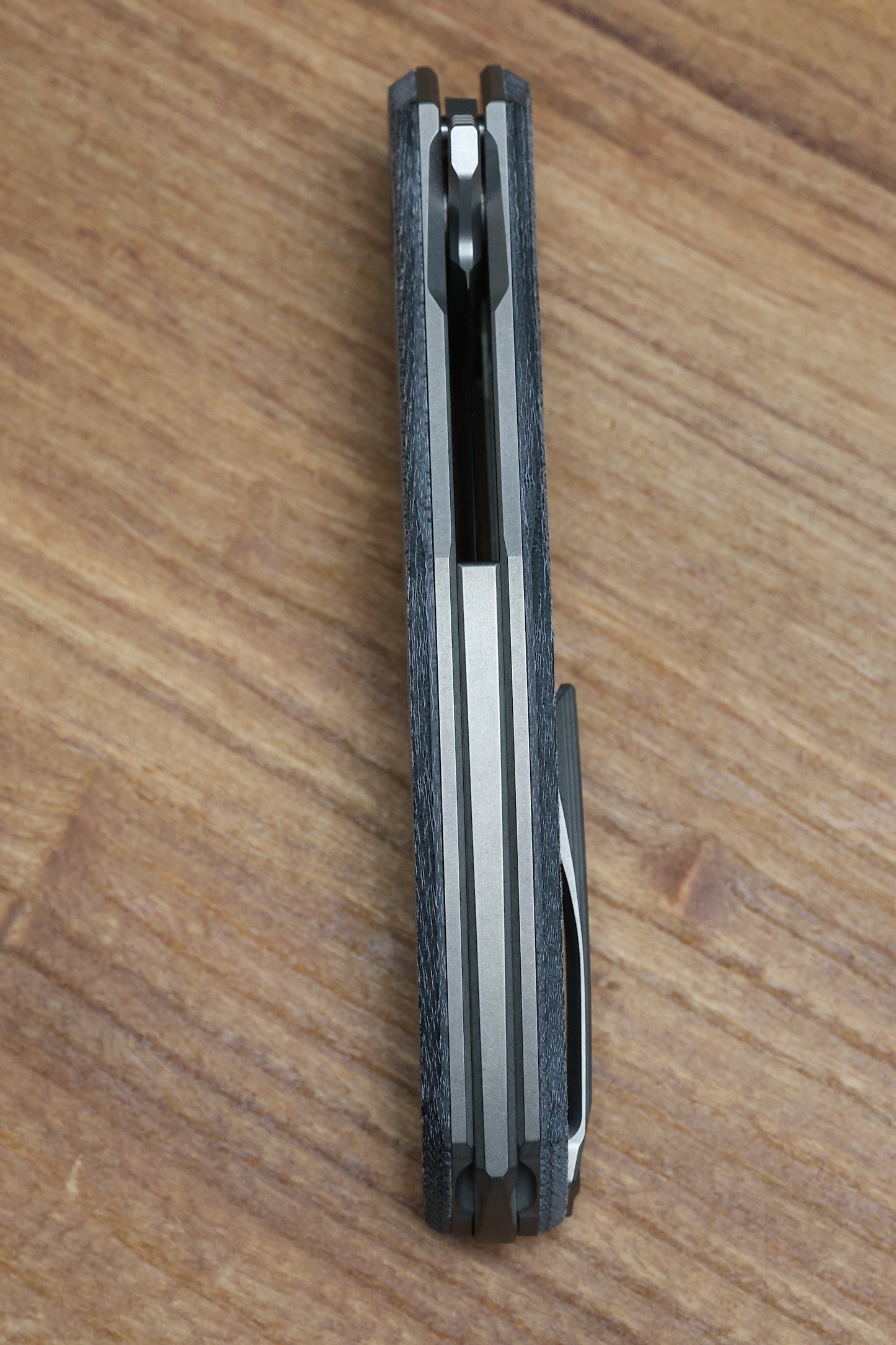 SHIROGOROV URSUS Q95- BLACK MICARTA HANDLE - ELMAX BLADE - MRBS