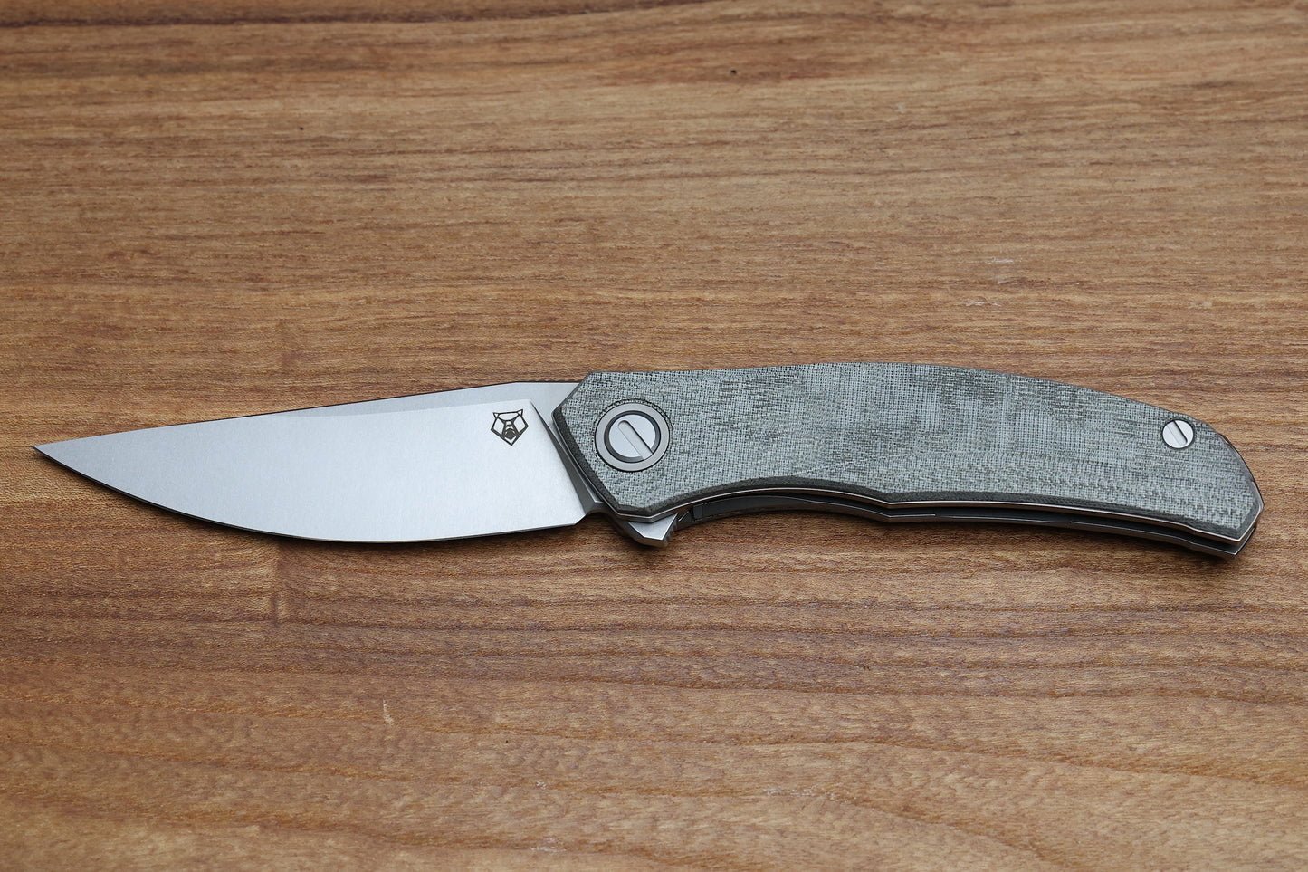 SHIROGOROV URSUS Q95 - GREEN MICARTA HANDLE - ELMAX BLADE - MRBS