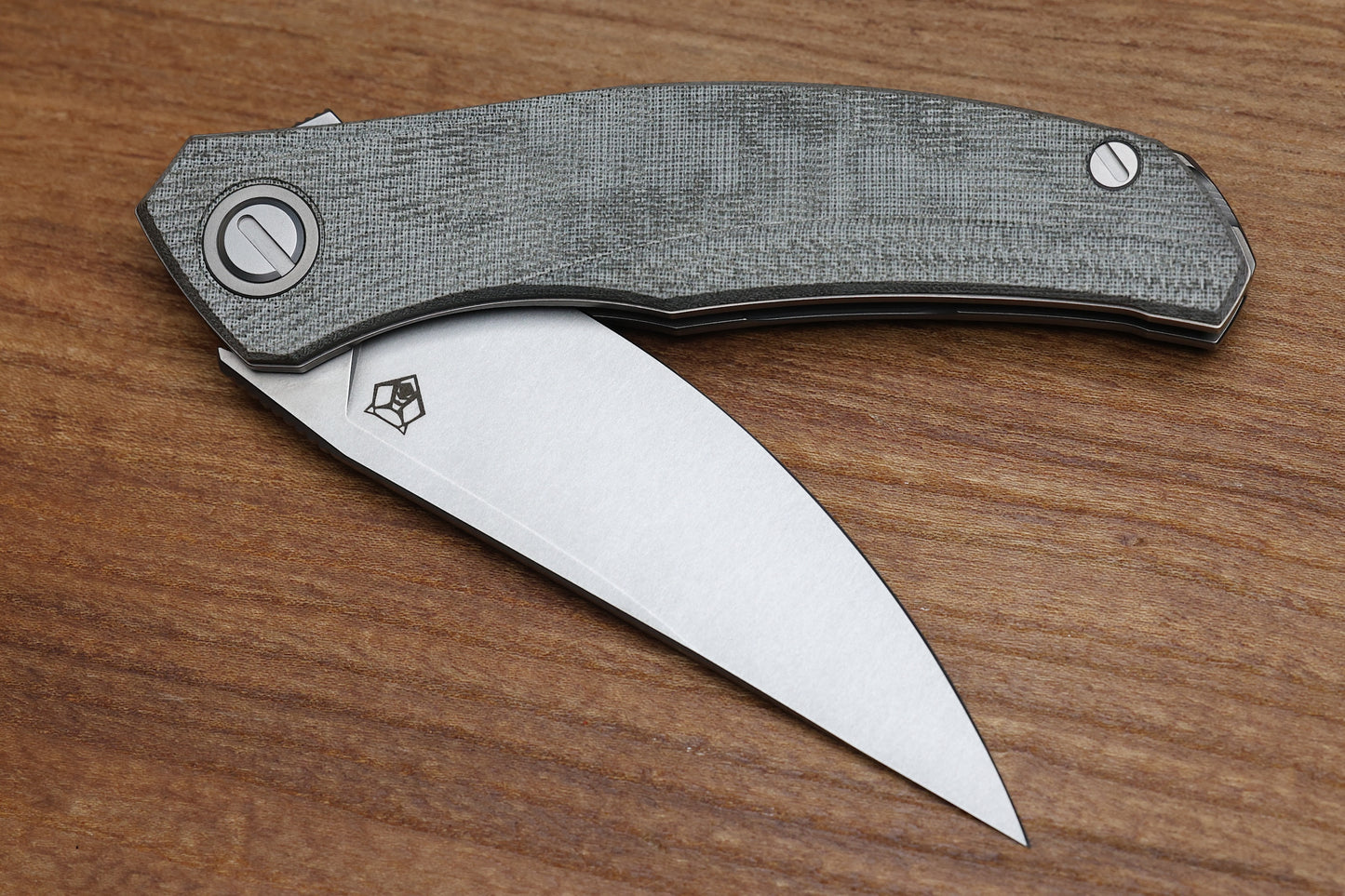 SHIROGOROV URSUS Q95 - GREEN MICARTA HANDLE - ELMAX BLADE - MRBS