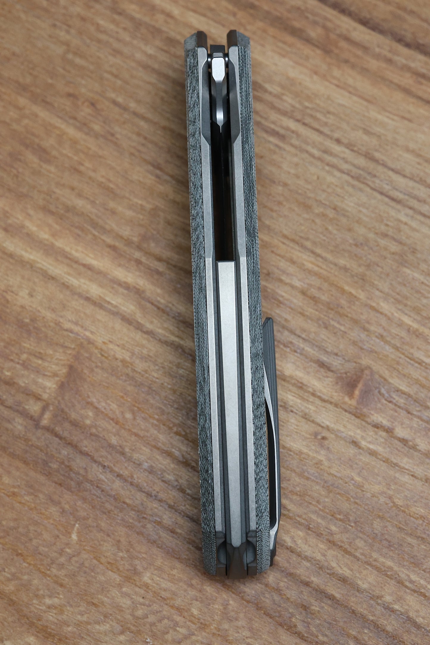 SHIROGOROV URSUS Q95 - GREEN MICARTA HANDLE - ELMAX BLADE - MRBS