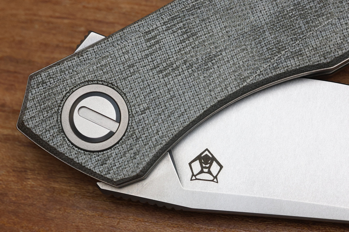 SHIROGOROV URSUS Q95 - GREEN MICARTA HANDLE - ELMAX BLADE - MRBS