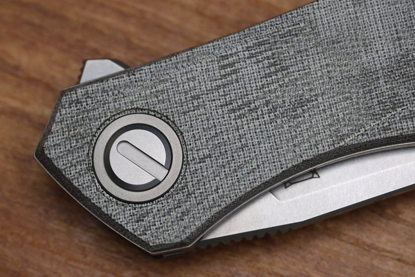 SHIROGOROV URSUS Q95 - GREEN MICARTA HANDLE - ELMAX BLADE - MRBS