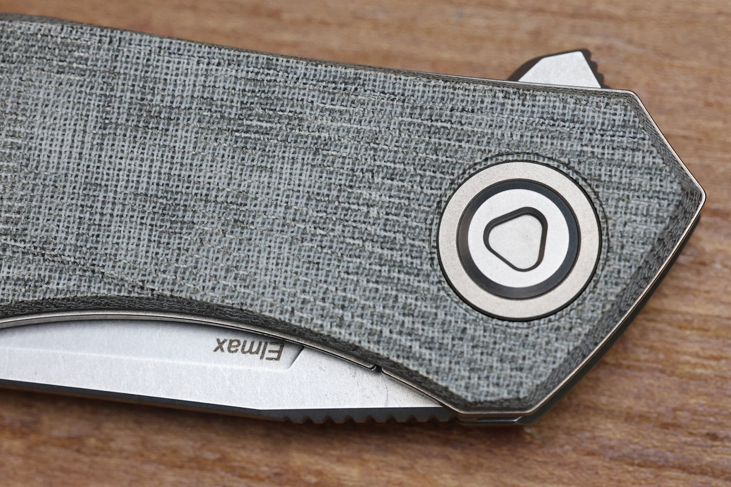 SHIROGOROV URSUS Q95 - GREEN MICARTA HANDLE - ELMAX BLADE - MRBS