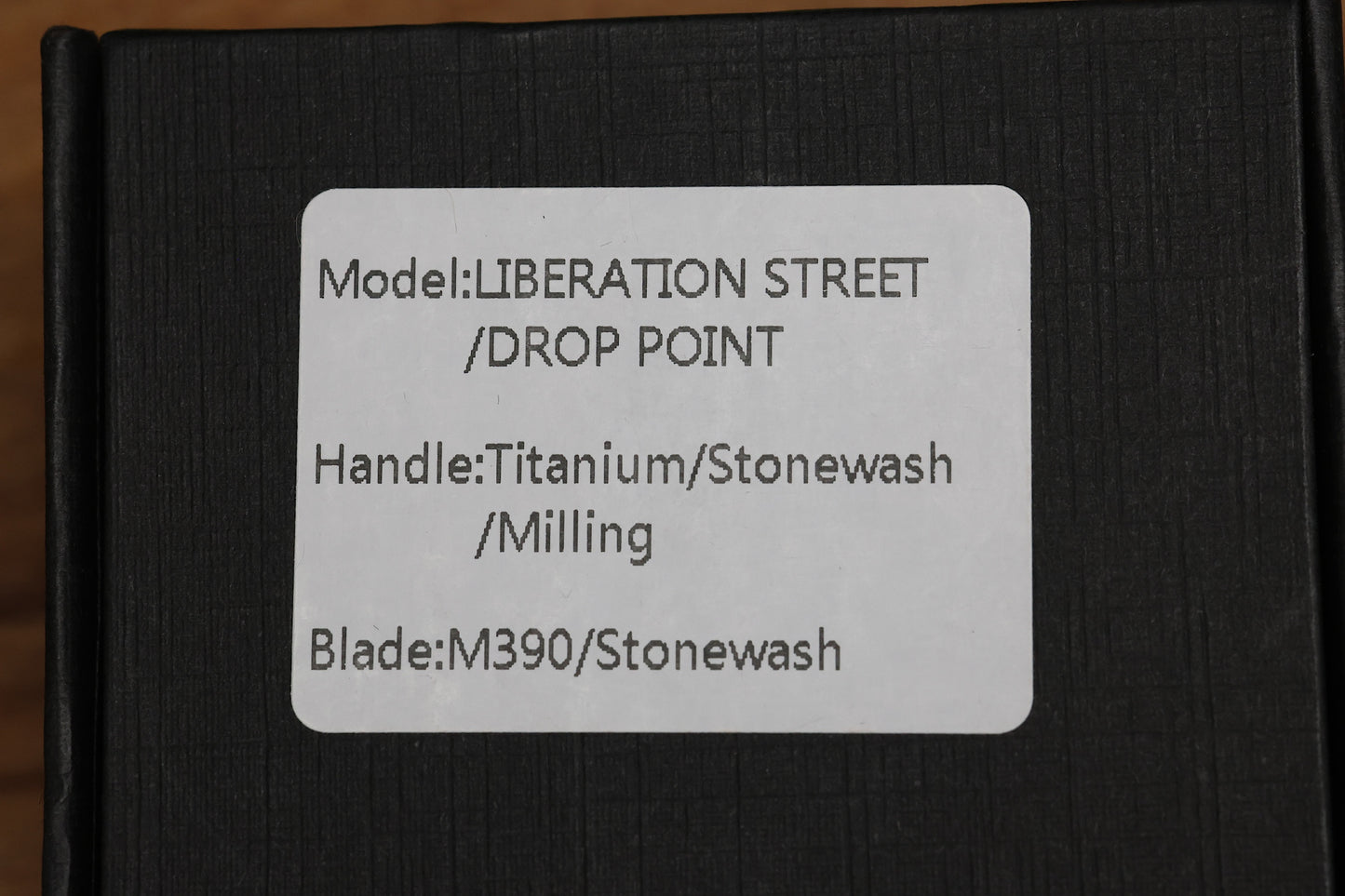 CHAVES INTEGRAL LIBERATION STREET - RADIATION - DROP POINT M390