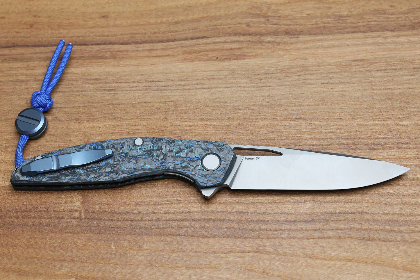 SHIROGOROV 111 AQUATIC - SPECIAL EDITION - "DEEP SEA" TECHNOCARBO HANDLE - VANAX 37 BLADE - MRBS