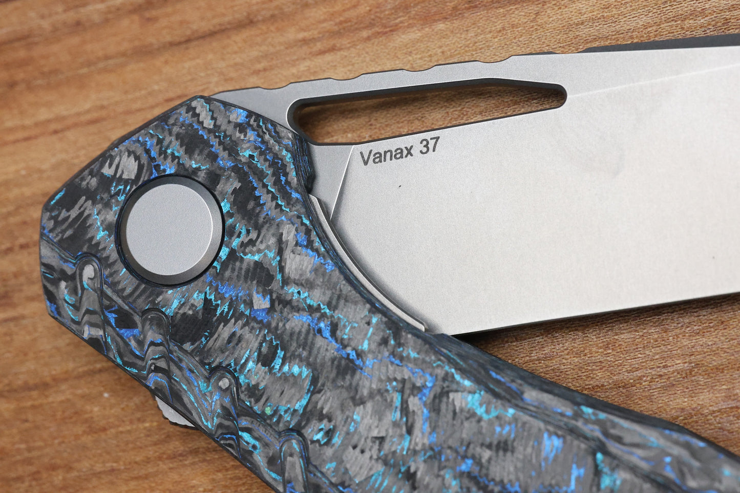 SHIROGOROV 111 AQUATIC - SPECIAL EDITION - "DEEP SEA" TECHNOCARBO HANDLE - VANAX 37 BLADE - MRBS