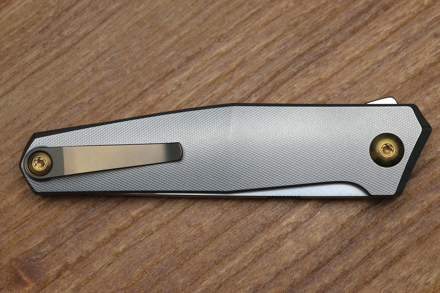 ANSO OF DENMARK - TOKO - GREY/AMBER ANO TITANIUM HANDLE - RWL34 BLADE
