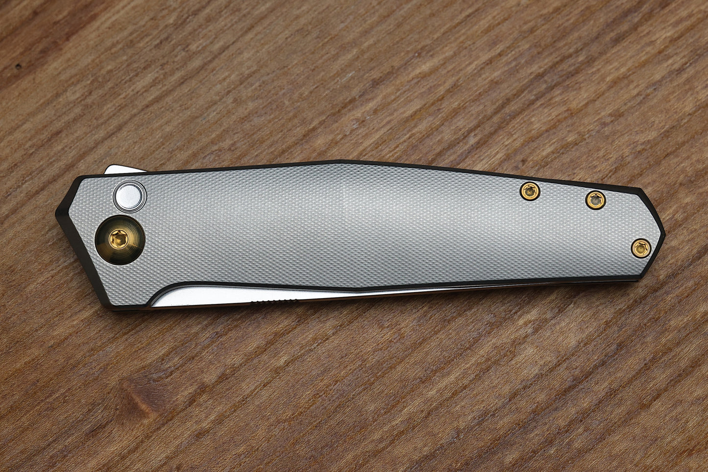 ANSO OF DENMARK - TOKO - GREY/AMBER ANO TITANIUM HANDLE - RWL34 BLADE