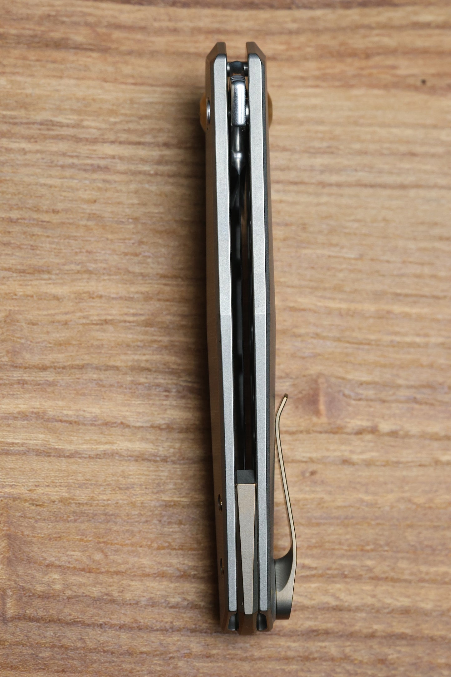 ANSO OF DENMARK - TOKO - GREY/AMBER ANO TITANIUM HANDLE - RWL34 BLADE