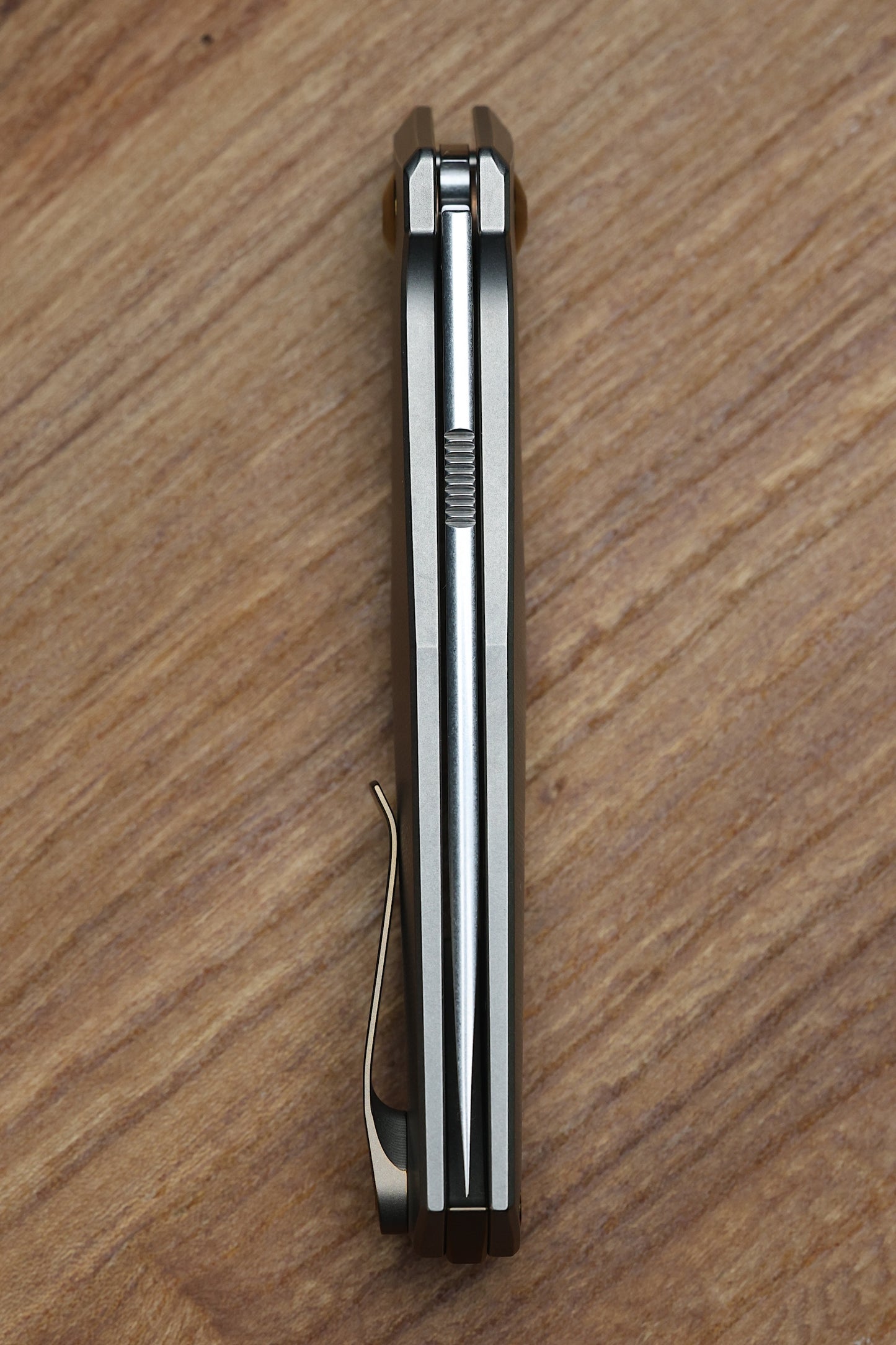 ANSO OF DENMARK - TOKO - GREY/AMBER ANO TITANIUM HANDLE - RWL34 BLADE