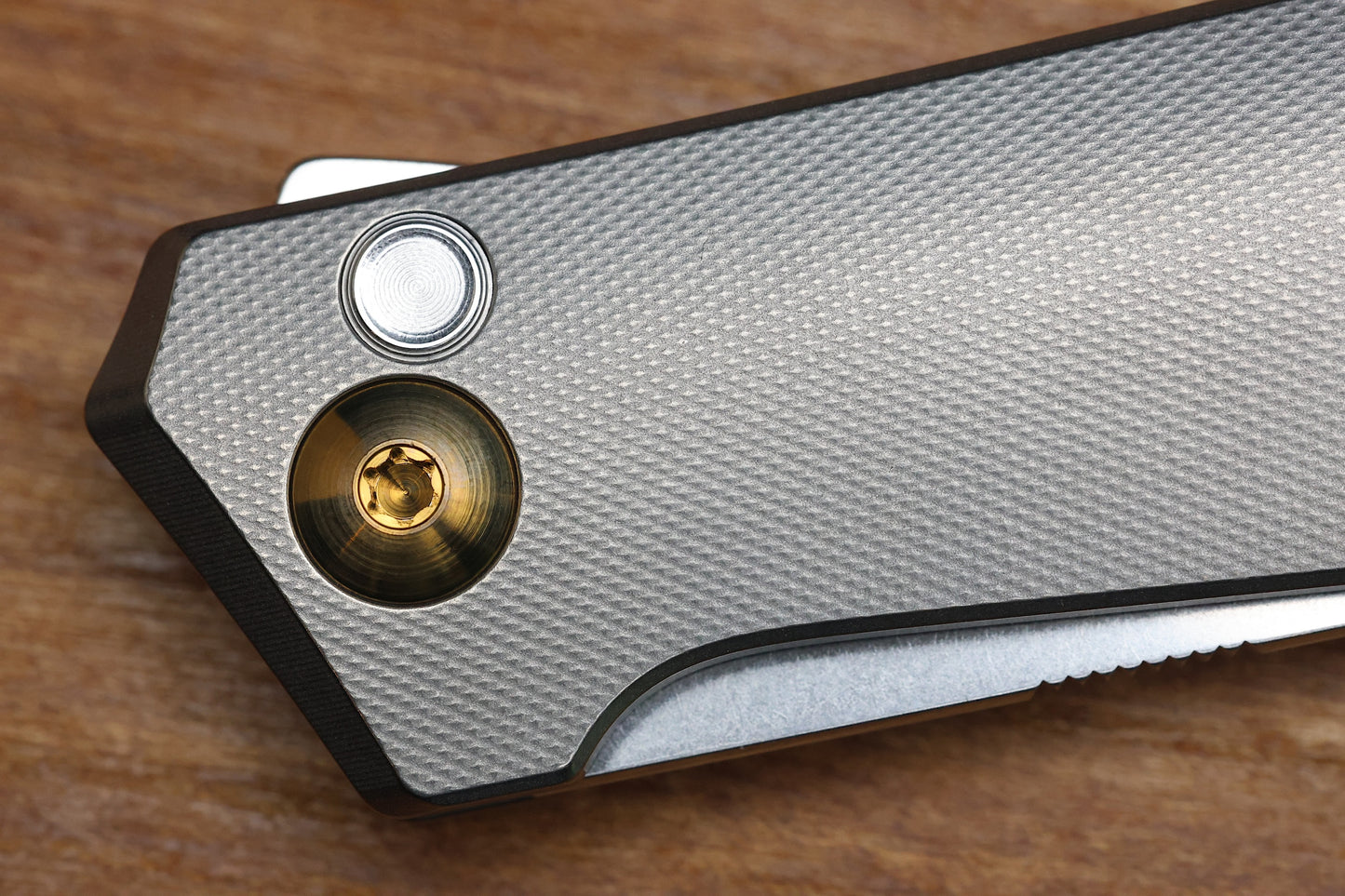ANSO OF DENMARK - TOKO - GREY/AMBER ANO TITANIUM HANDLE - RWL34 BLADE