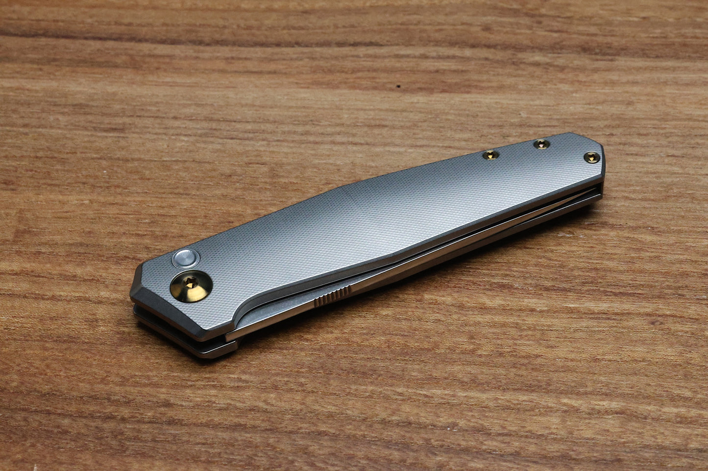 ANSO OF DENMARK - TOKO - GREY/AMBER ANO TITANIUM HANDLE - RWL34 BLADE