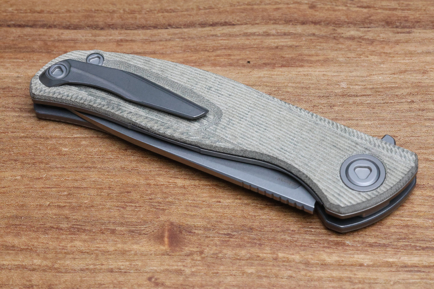 SHIROGOROV URSUS F95 - GREEN MICARTA HANDLE - ELMAX BLADE - MRBS