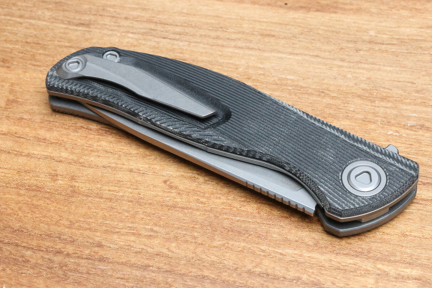 SHIROGOROV URSUS F95 - BLACK MICARTA HANDLE - ELMAX BLADE - MRBS
