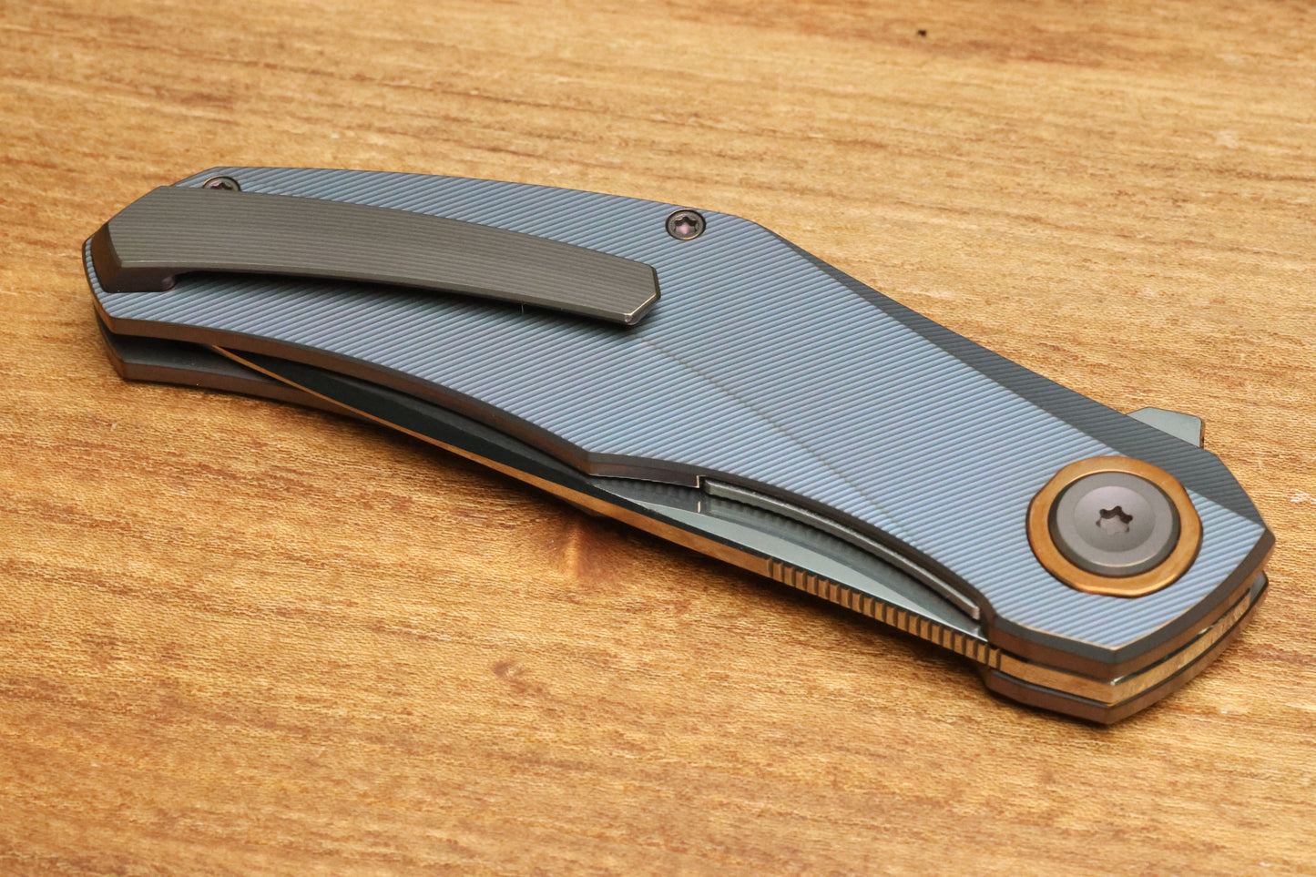 HOLT BLADEWORKS RENEGADE PINSTRIPE TITANIUM PHOSPHOR BRONZE COLLARS #227