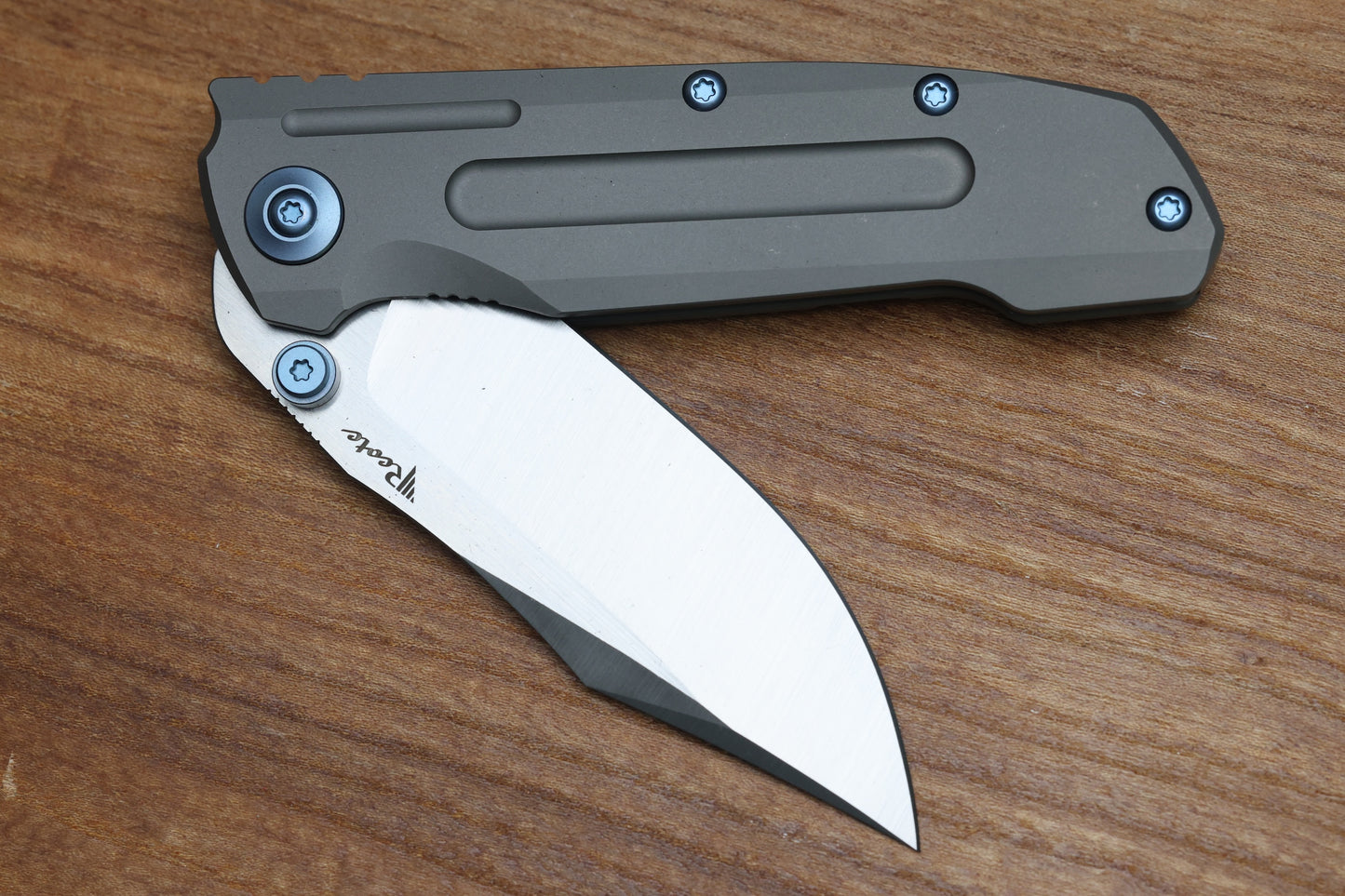 REATE KNIVES DISTRICT 9D-V2 FULL TITANIUM