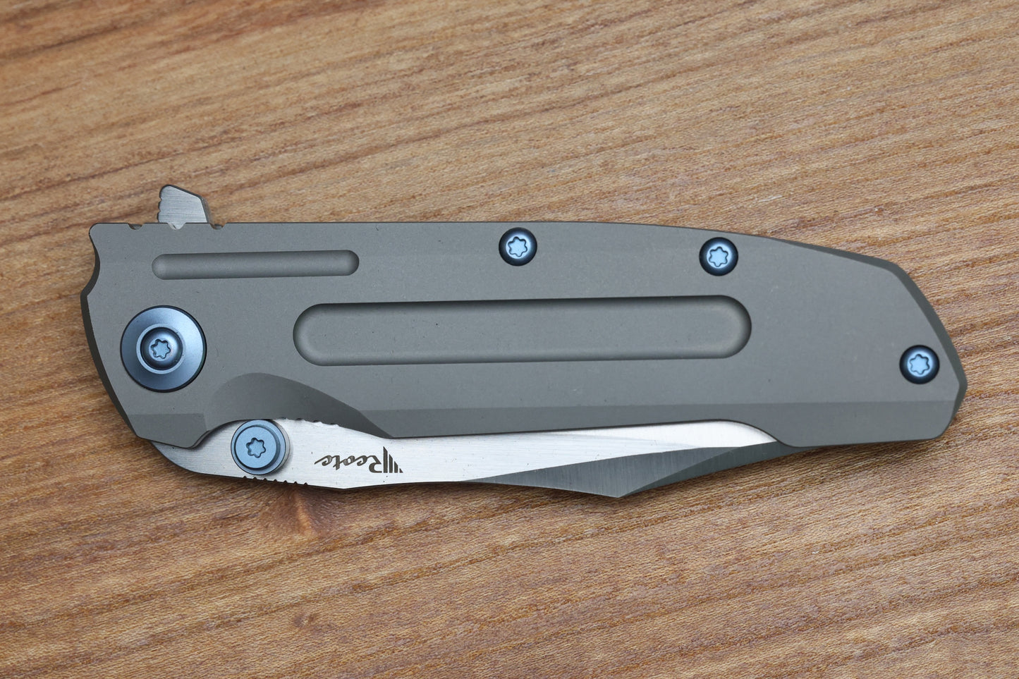 REATE KNIVES DISTRICT 9D-V2 FULL TITANIUM