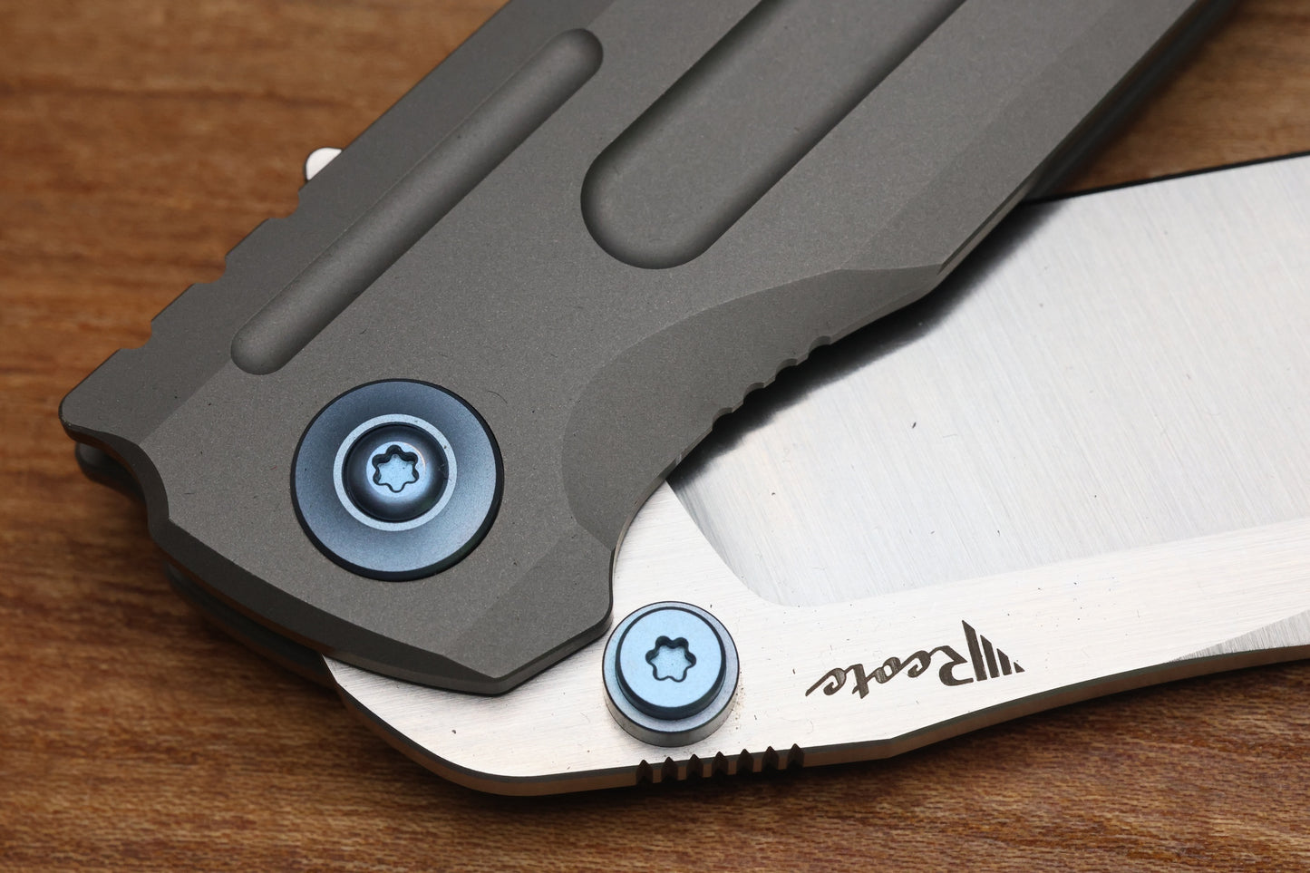 REATE KNIVES DISTRICT 9D-V2 FULL TITANIUM