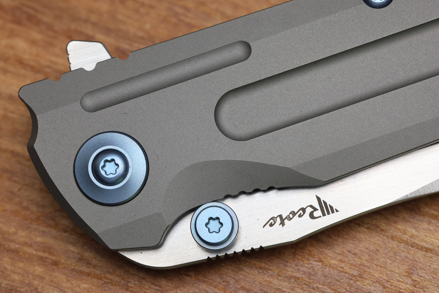 REATE KNIVES DISTRICT 9D-V2 FULL TITANIUM