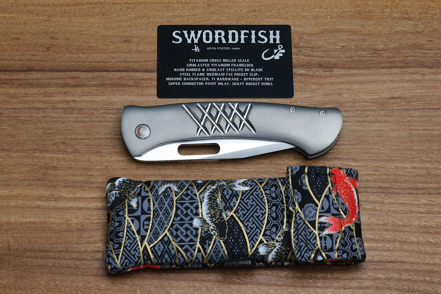 KEVIN FOSTER SWORDFISH CUSTOM