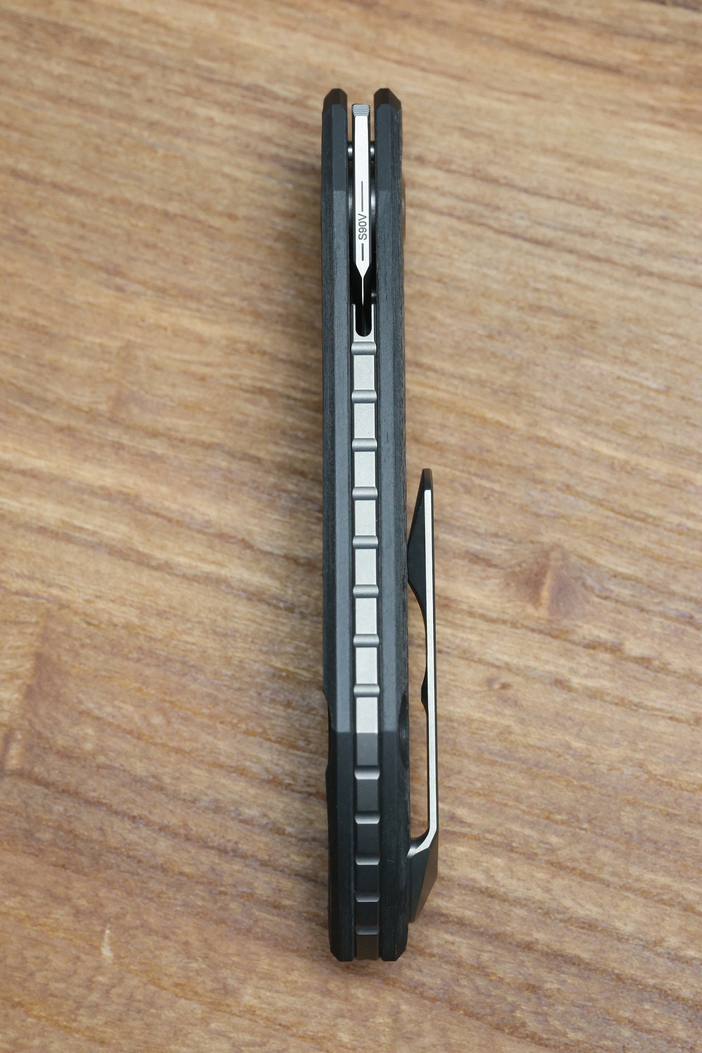 SHIROGOROV "LIMITED EDITION" SKINNY STRIP - S90V BLADE - CARBOTI HANDLE - MRBS (SINKEVICH DESIGN)
