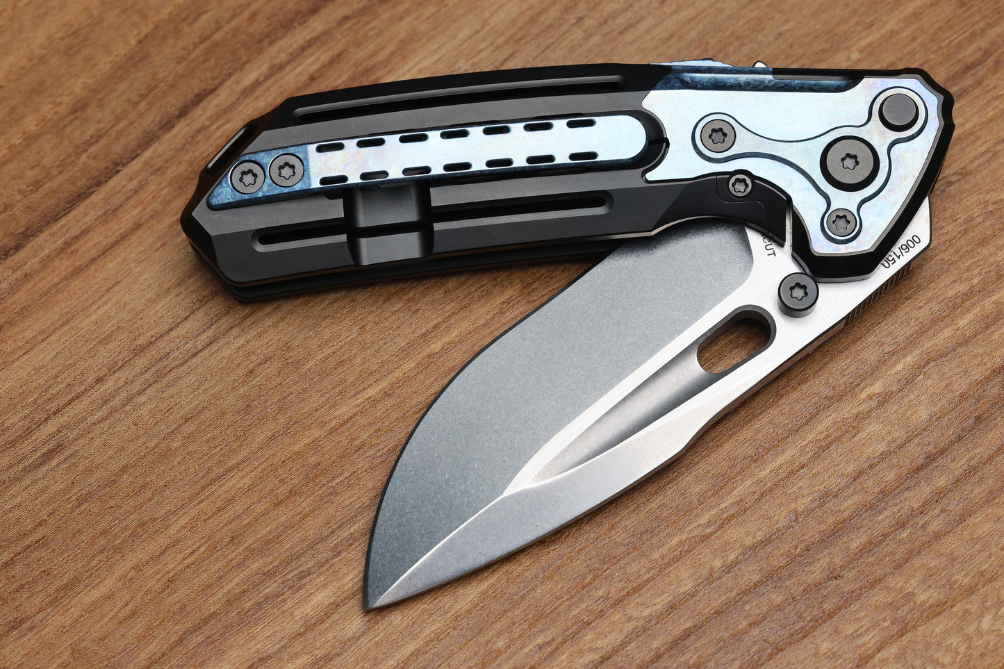 REATE T600 INTEGRAL DLC HANDLE - CRYSTALLIZED BLUE TITANIUM ACCENT