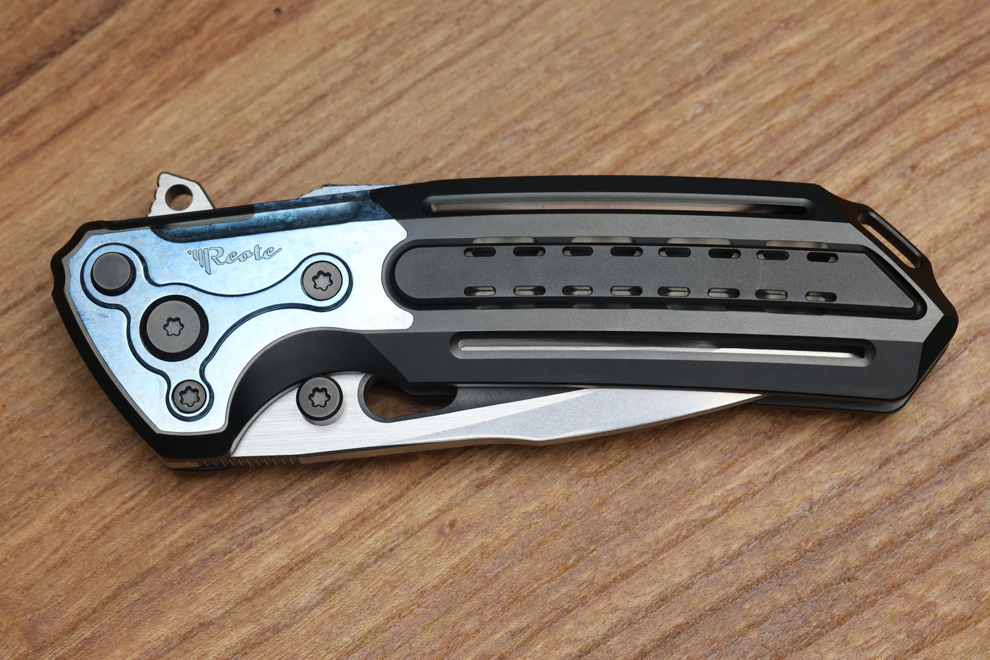 REATE T600 INTEGRAL DLC HANDLE - CRYSTALLIZED BLUE TITANIUM ACCENT