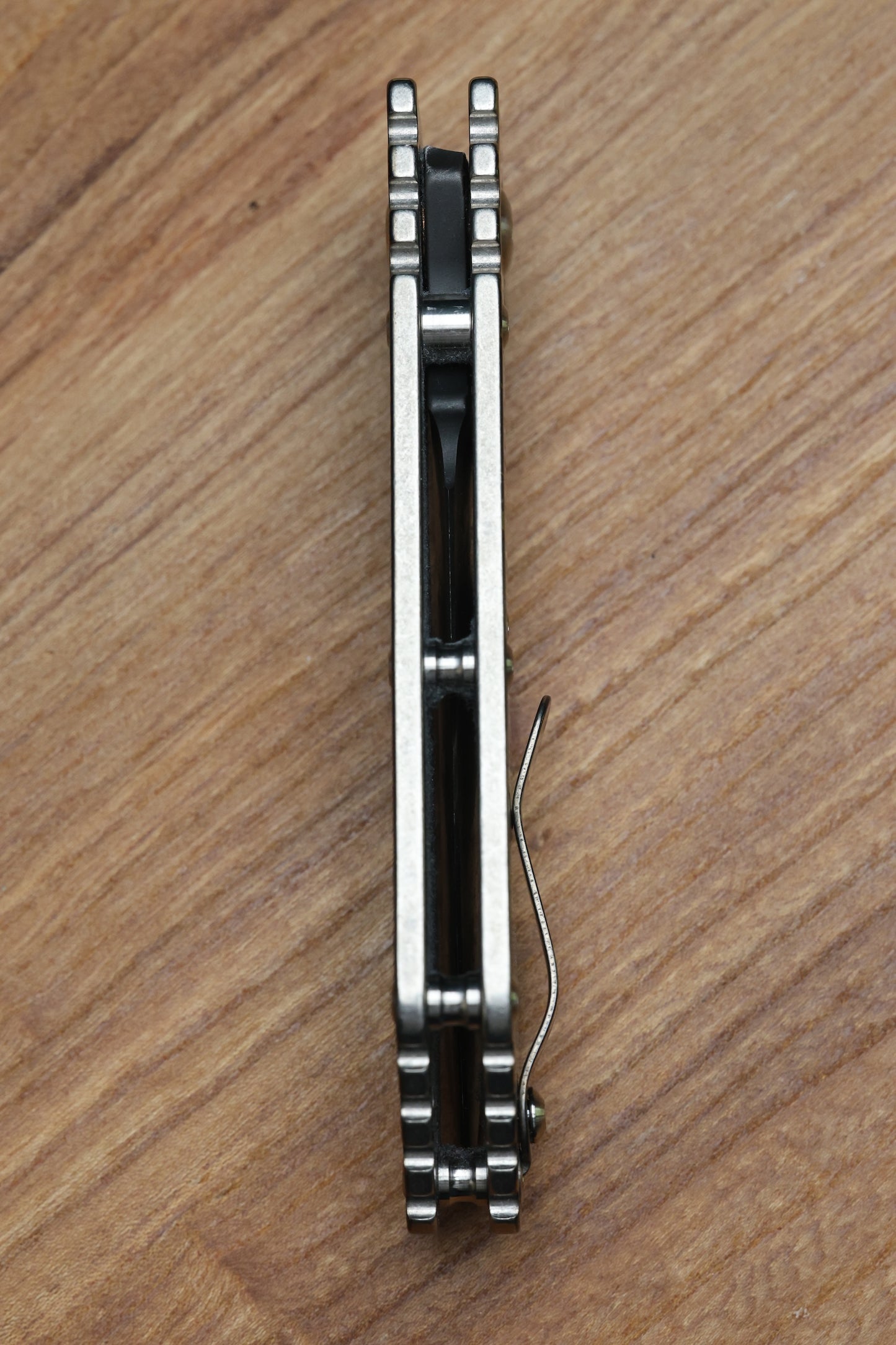 STRIDER KNIVES/ BLACKSIDE CUSTOM SPECIAL LIMITED RUN-COLLABORATION SMF MODEL, DIGICAM MAGNACUT BLADE, DIGICAM TITANIUM TOP AND FRAME